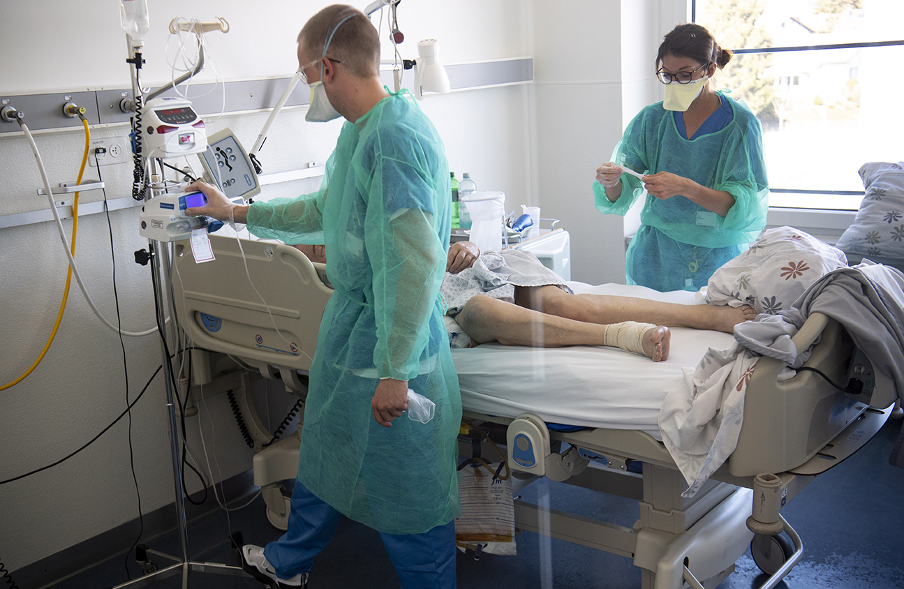 prepared for COVID-19 patients