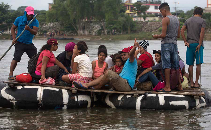 Balseros en cuarentena chiapas