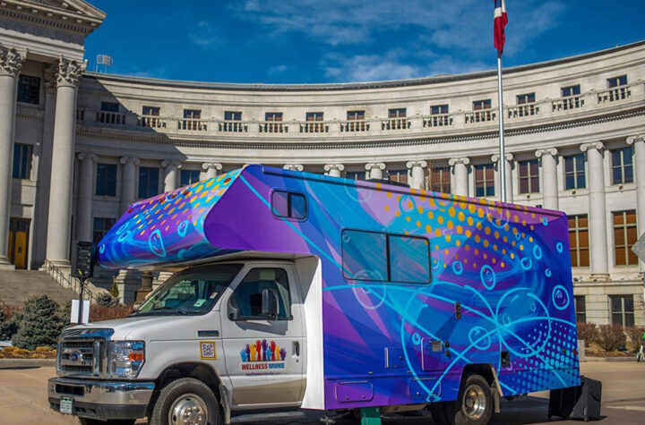 Unidad móvil Denver coronavirus