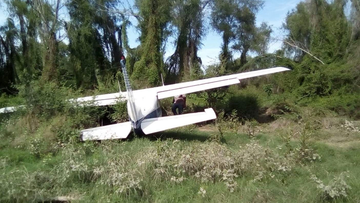 Víctimas en accidente aéreo
