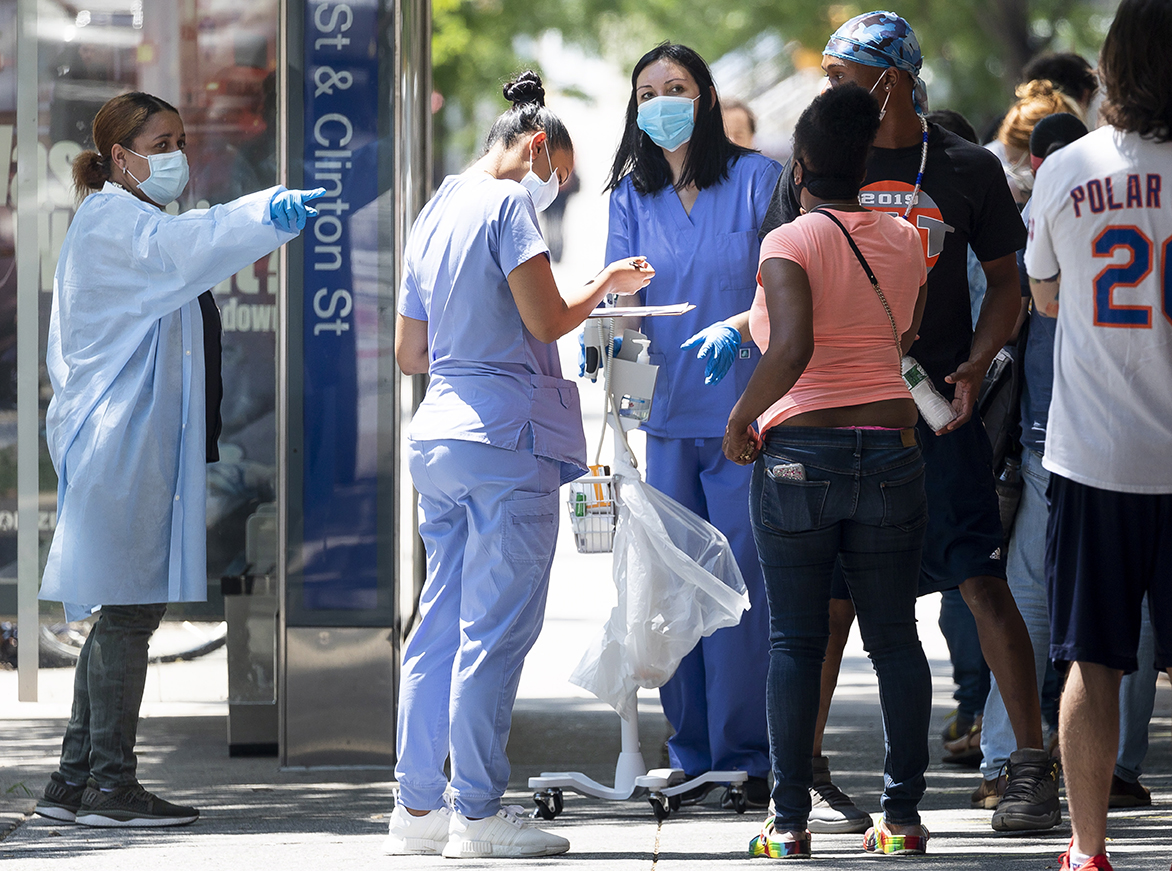 Afectados por coronavirus reciben protección laboral