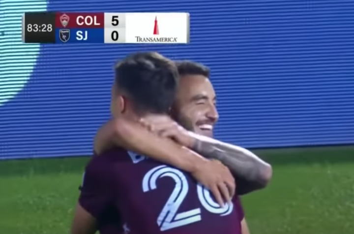 Los Rapids golearon a San José