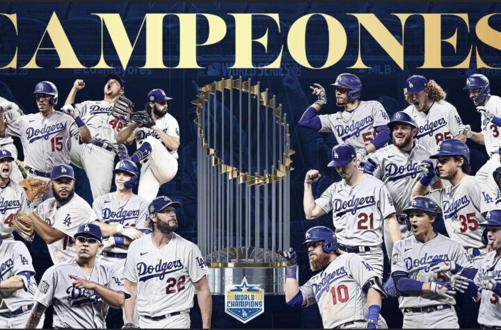 Los Dodgers son los campeones