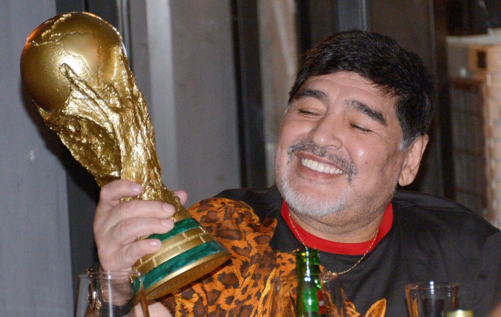 Diego Maradona, el hombre mitológico