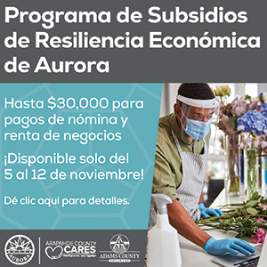 Programa de Subsidios de Resiliencia Economica de Aurora