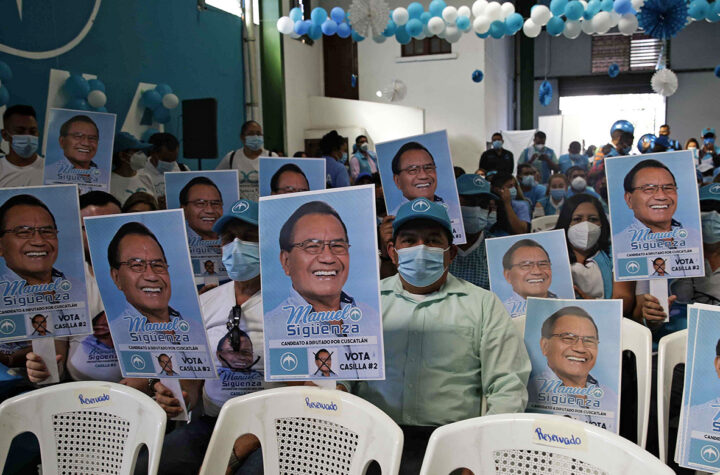 En campaña electoral