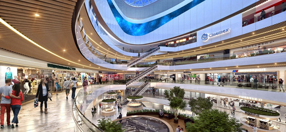 Abren centros comerciales