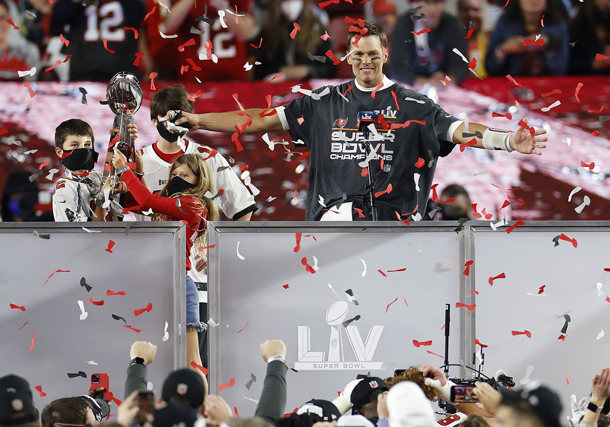 Brady alzó su séptimo Super Bowl