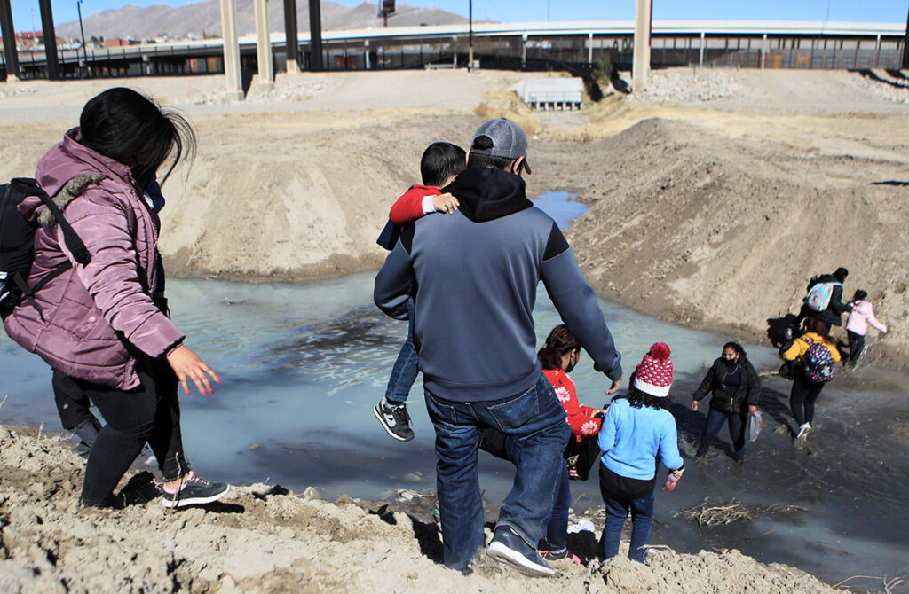 Éxodo de migrantes centroamericanos en Juárez