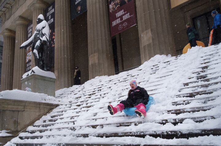 Un gran temporal todo el noreste de EE.UU.