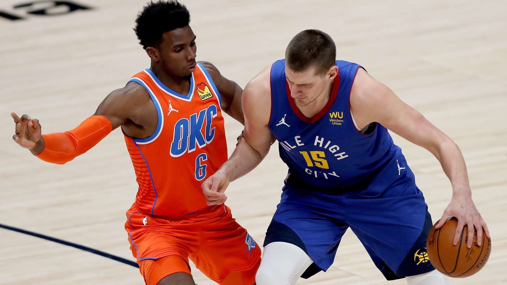 Agónica victoria de los Nuggets 97-95 contra los Thunder