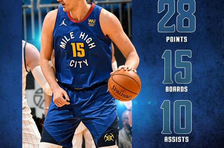 Nikola Jokić se apoderó de Orlando 110 a 99