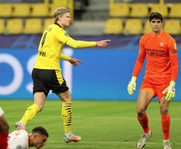 Doblete de Haaland clasificó al Dortmund a 4tos de Final de la Champions