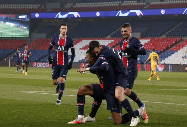 EL PSG clasificó a 4tos de final al empatar 1-1 en París