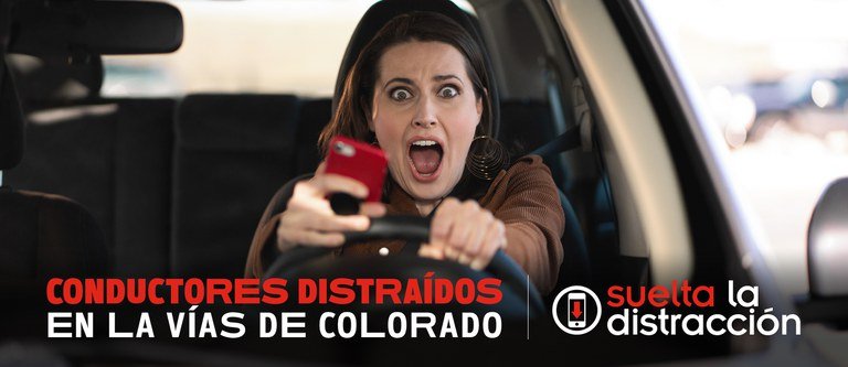 Conductores distraídos en Colorado causan más de cuarenta choques al día