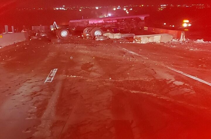 Sigue cerrada la I-25 a la altura de Loveland