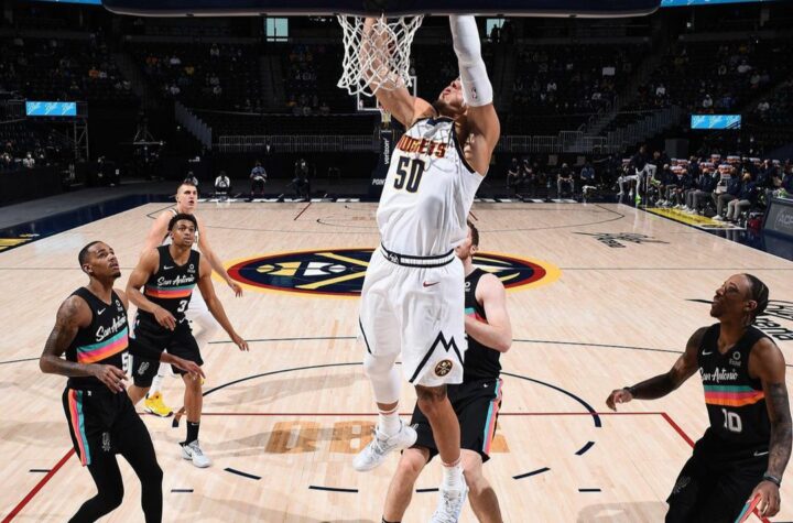 Los Denver Nuggets batieron 106 a 96 a San Antonio Spurs
