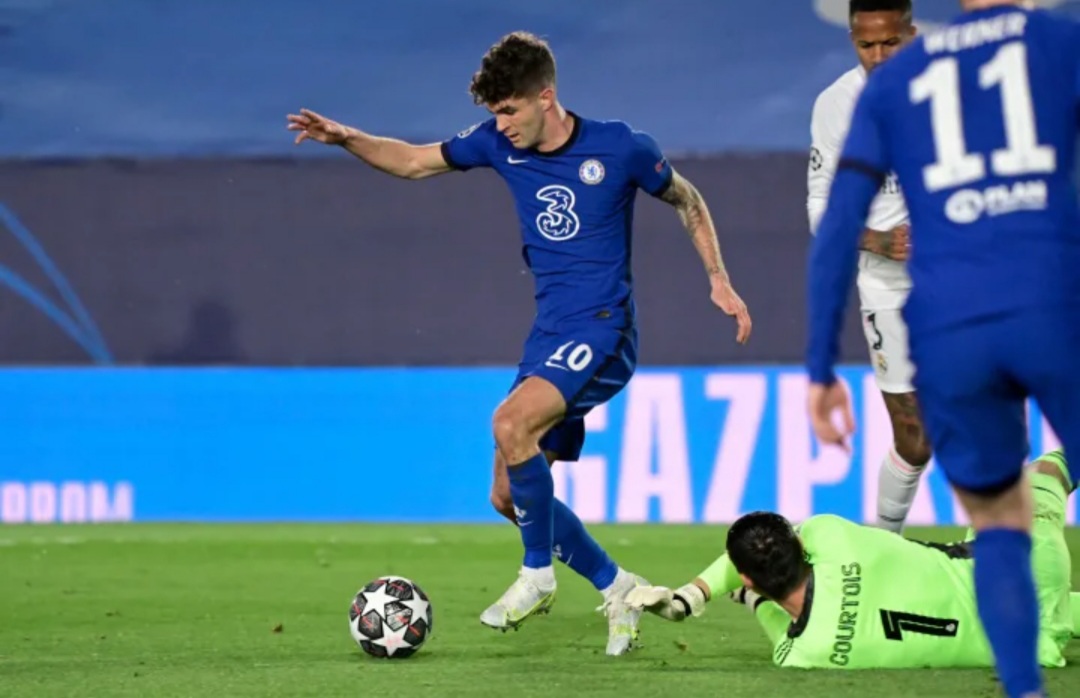 Real Madrid 1-1 Chelsea: El estadounidense Pulisic hizo historia en la Champions