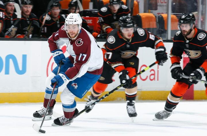 Los Avalanche blanquearon a los Ducks 2 a 0