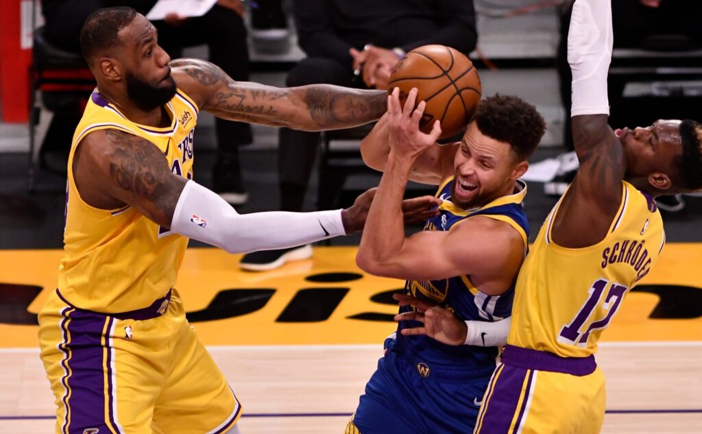 Choque Lakers Vs Warriors acapara Play In de la NBA