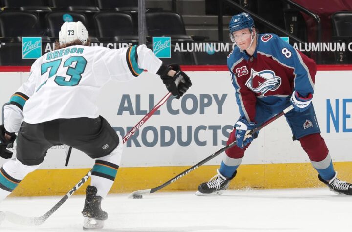 Partidazo de Rantanen y los Avalanche golearon 3-0 a Sharks