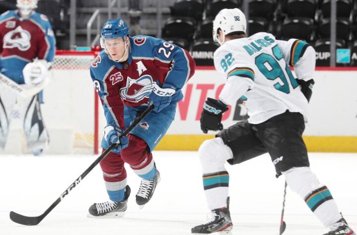 Avalanche barrió en la serie contra los Sharks de San José