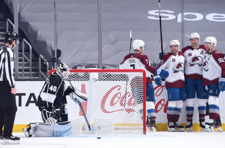 Avalanche derrotó con lo justo a los Kings