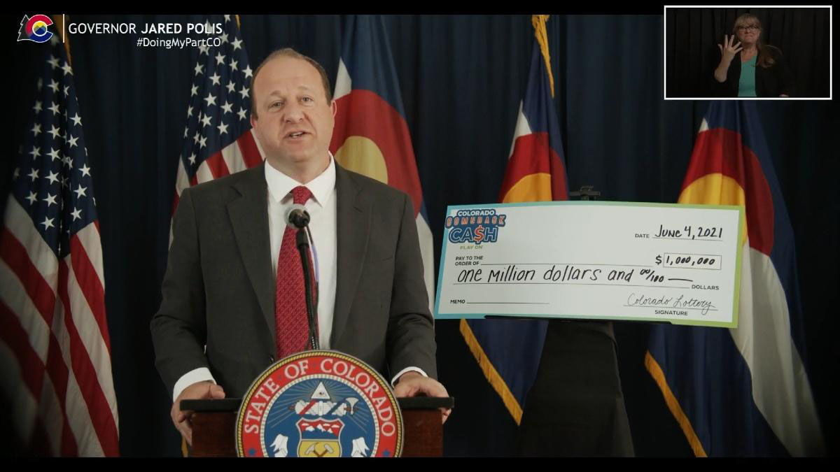 Colorado Will Raffle Five Million Dollars Among Those Vaccinated