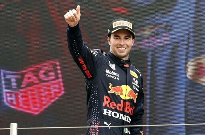 Checo: "Muy contento, fue una gran carrera y el equipo hizo un gran trabajo"