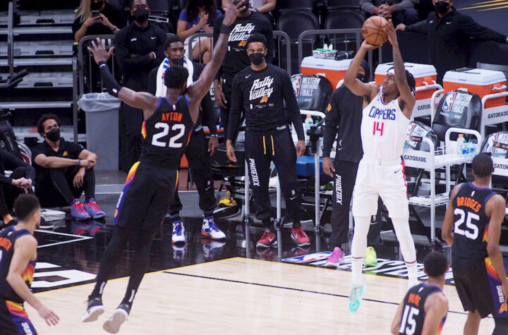 Ángeles Clippers juegan el segundo de las finales ante Phoenix Suns