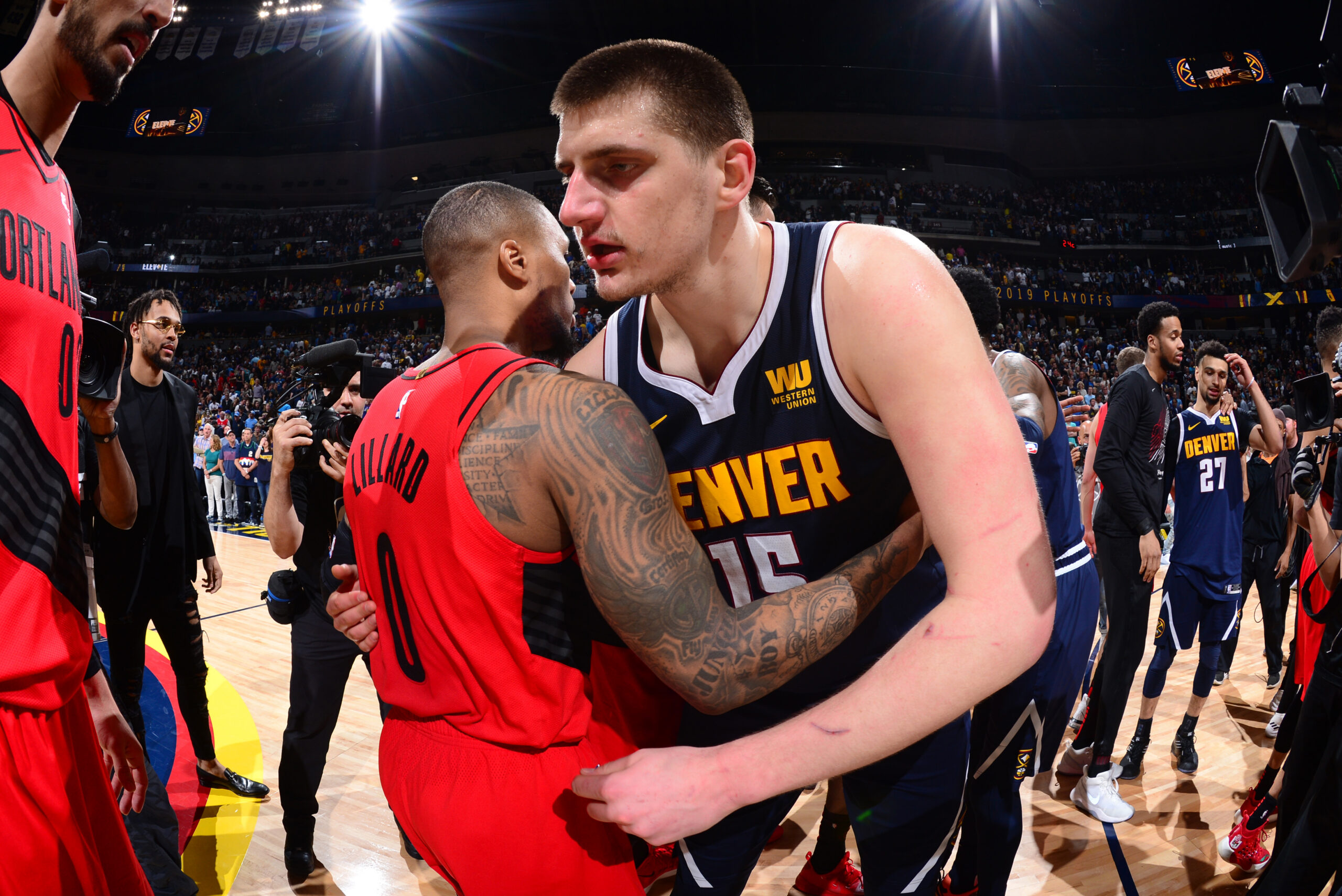 Nuggets se la juegan en la casa de los Portland Trail Blazer