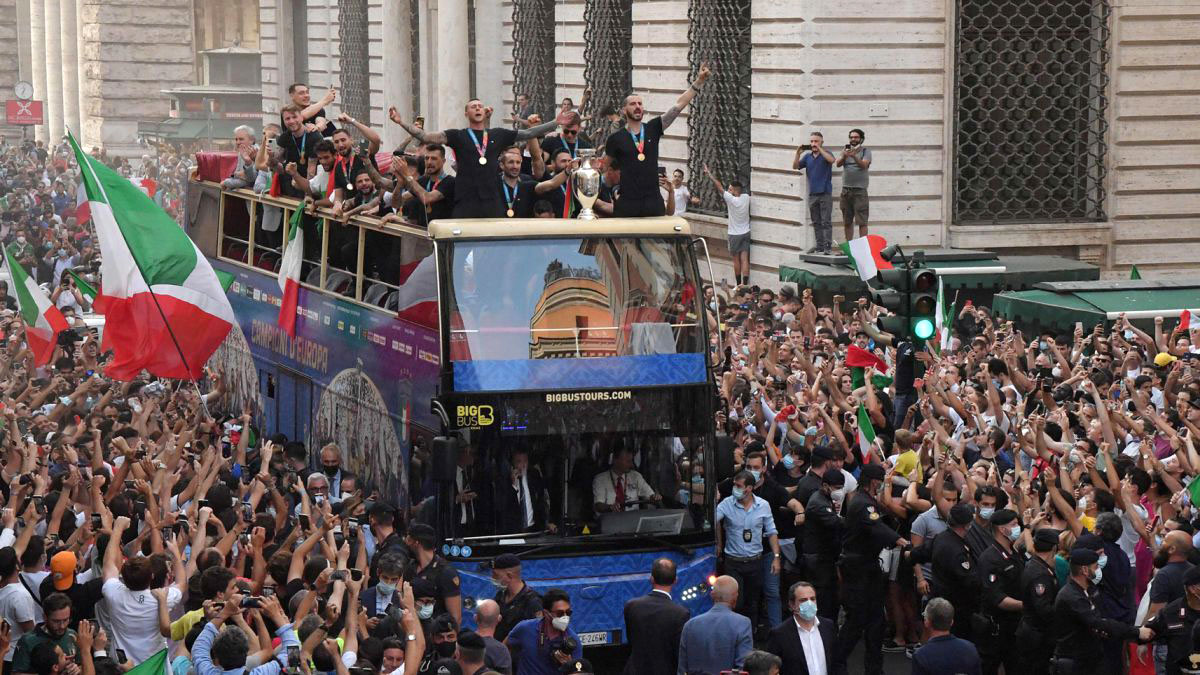 Italia recorre Roma