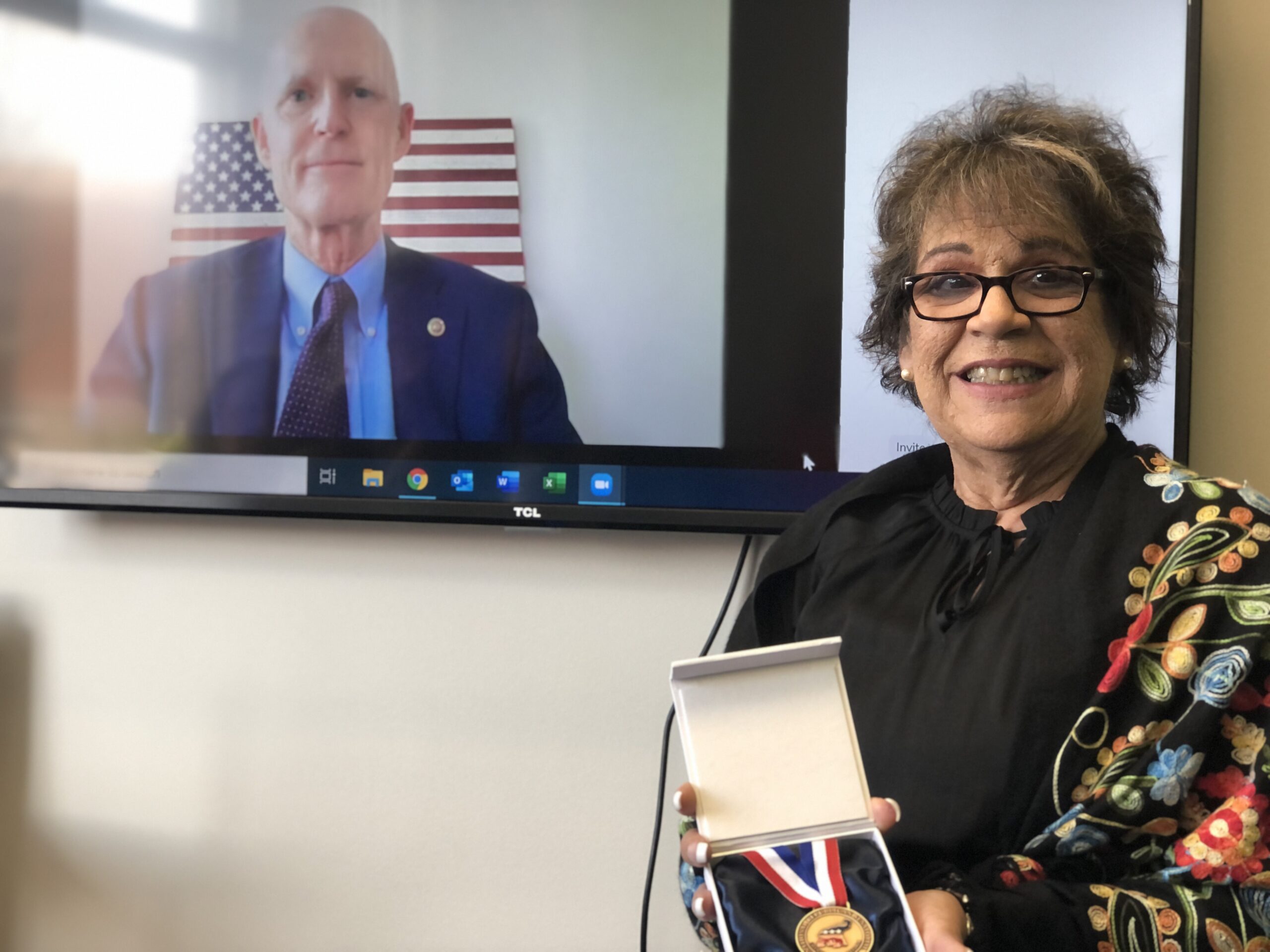 María Weese Awarded "Champion of Freedom" María Weese premiada como “Defensora de la Libertad”