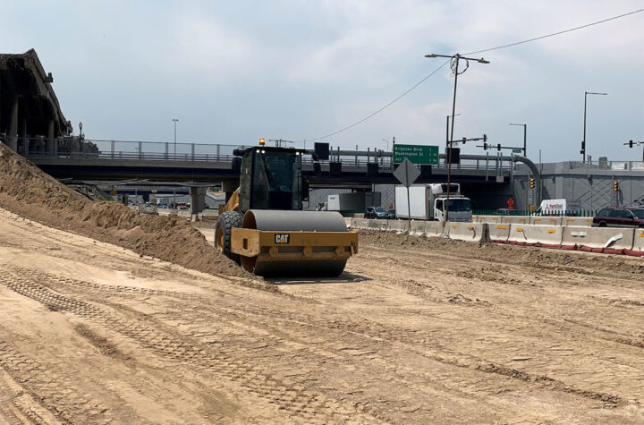 Excavación masiva en el proyecto Central 70