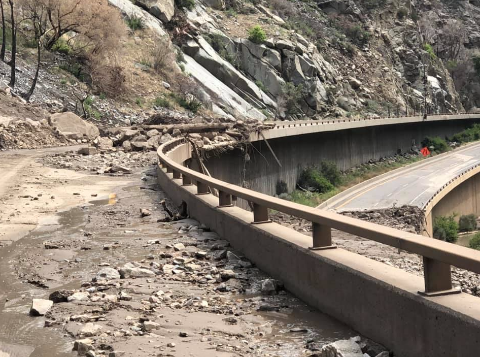 Preparan declaración de desastre por destrucción originada en Glenwood Canyon