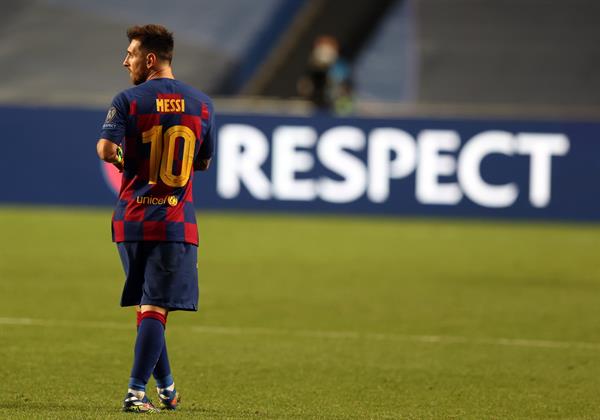 Messi dice adiós al Barcelona