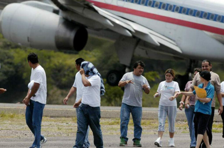 Hondureños deportados