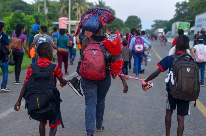 Desintegran caravana migrante