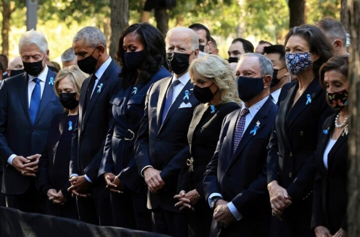 Nueva York recuerda los atentados del 11S 20 años después con un solemne acto