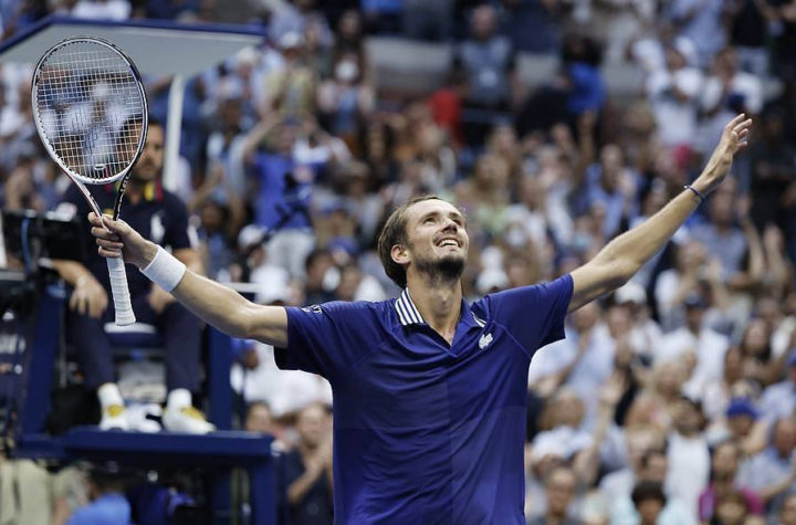 Medvedev: "Salí mentalizado de que podía superar a Djokovic con mi juego"