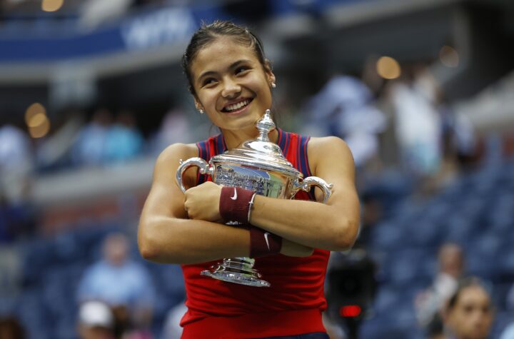 Raducanu, nueva "reina" del Abierto de Estados Unidos