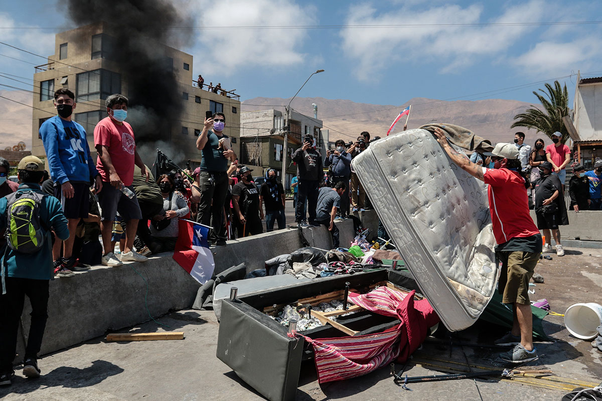 Desatada la violencia xenofóbica en Chile