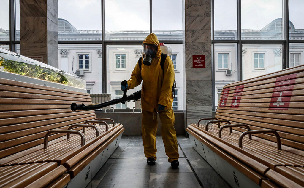 Rusia decreta vacaciones para frenar la pandemia