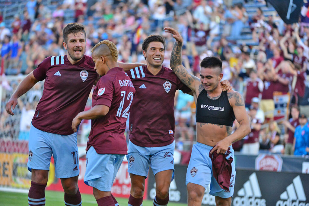 Los Colorado Rapids pujan para ser campeones de la Conferencia Oeste