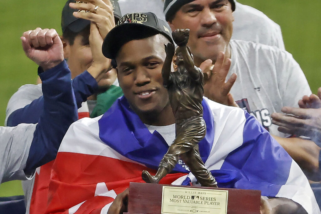 Desertor cubano Jorge Soler, Jugador Más Valioso de la Serie Mundial