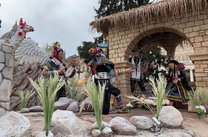 Belén peruano en el Vaticano