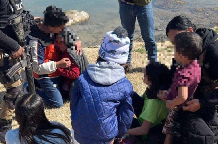 Rescatan seis menores migrantes en el río Bravo