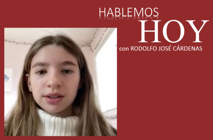 “Hablemos Hoy” tiene su primera reportera juvenil