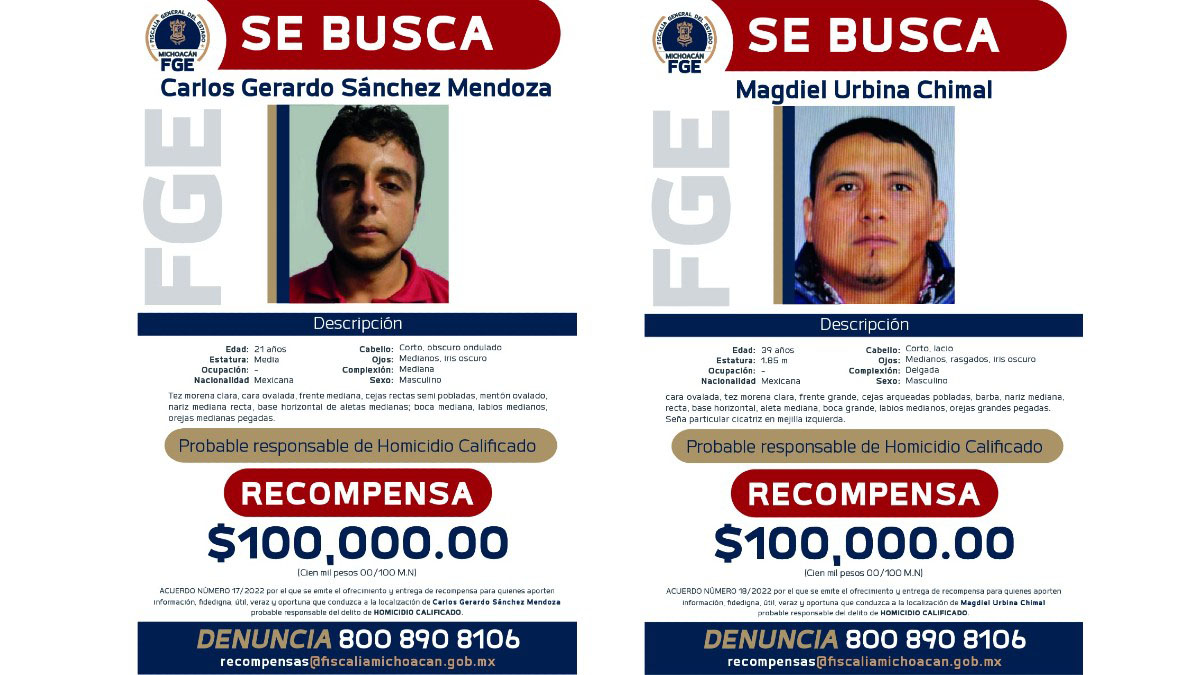 Recompensa por asesinos