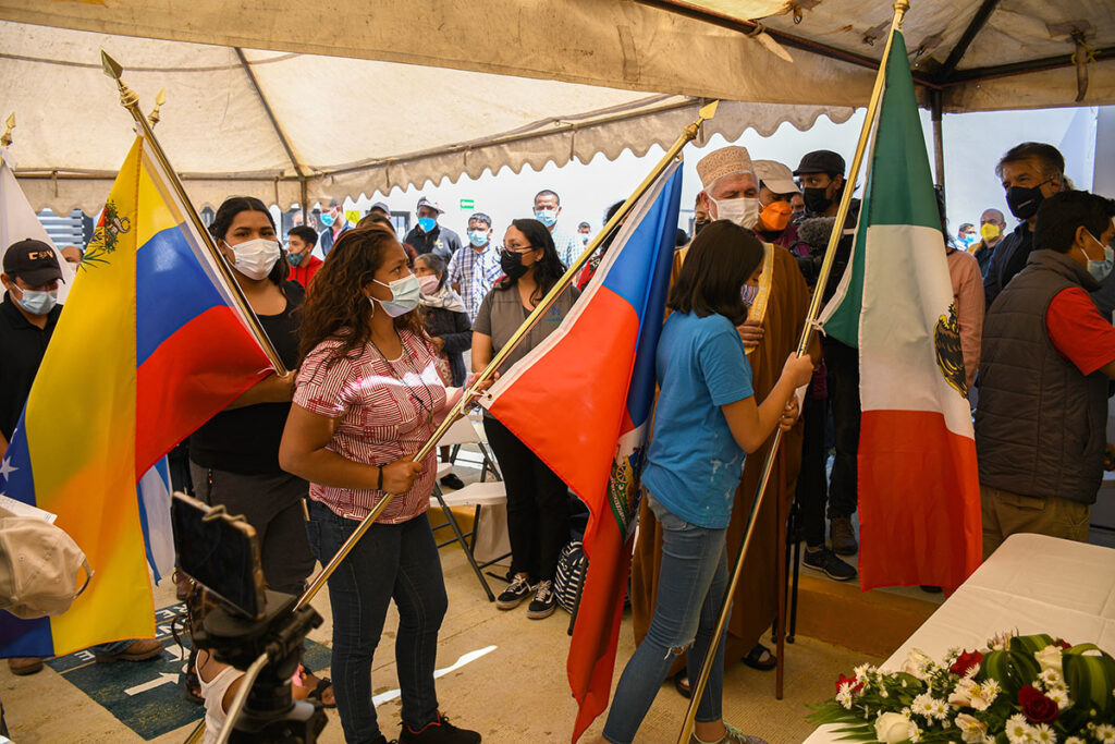 Marcha de migrantes